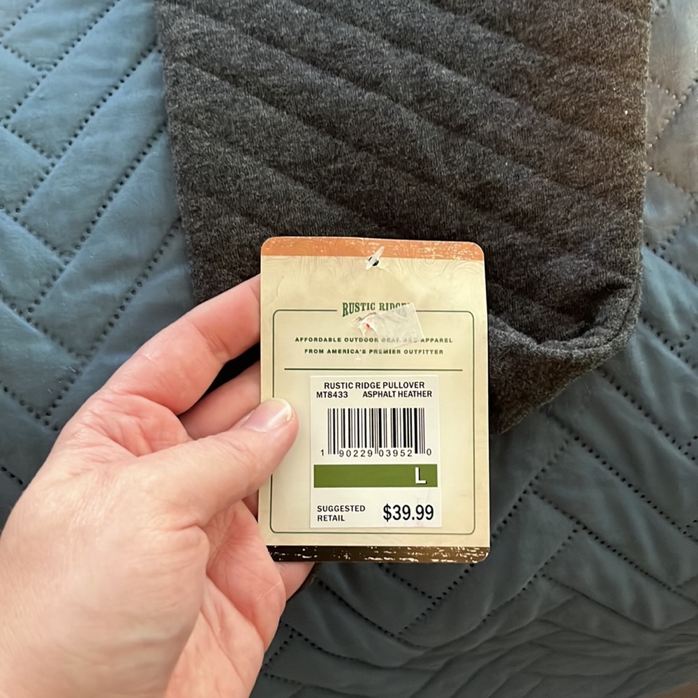 Rustic Ridge 3/4 button Sweatshirt - Picture 5 of 5